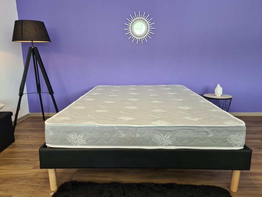 Mattress 140x190x18 cm - one side firm support and one side extra firm support - reference Dormeva - Fabric al V AMKN84808