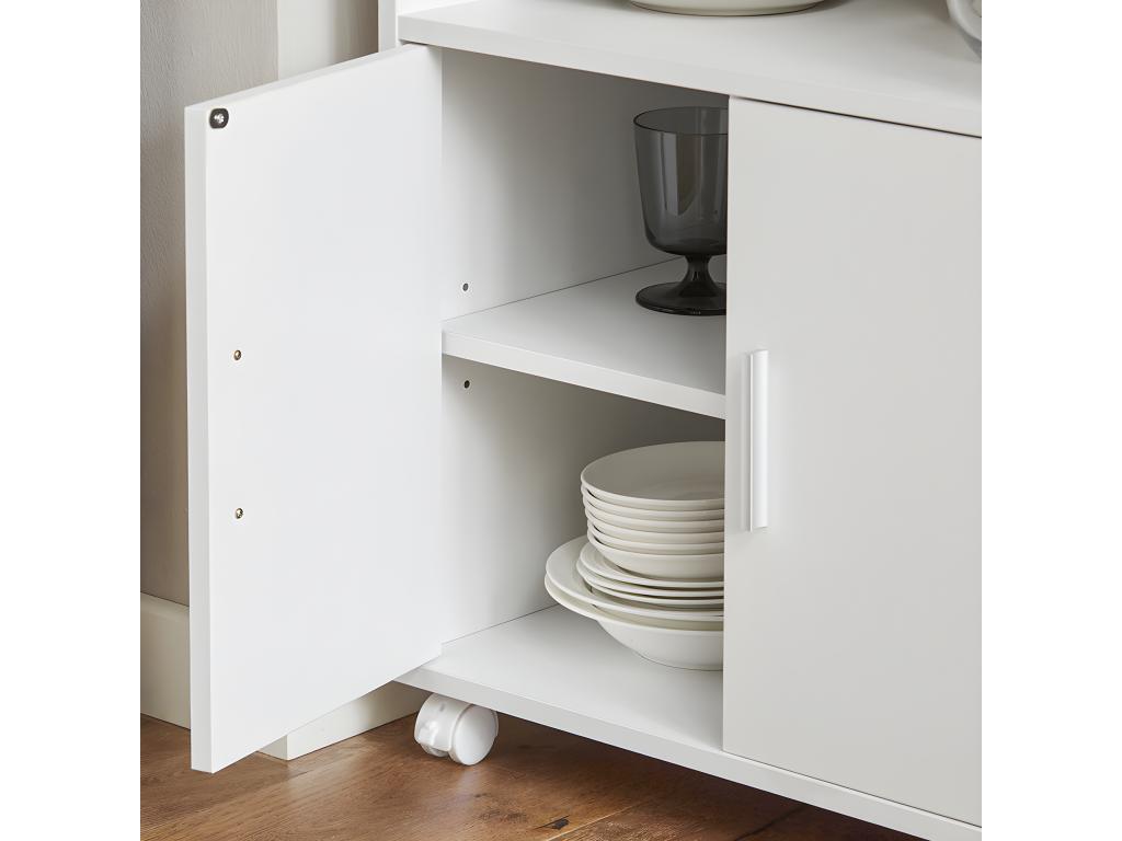 Dormeva Microwave Oven with Dormeva Kitchen Storage Cabinet FRG241-W EUDE99652