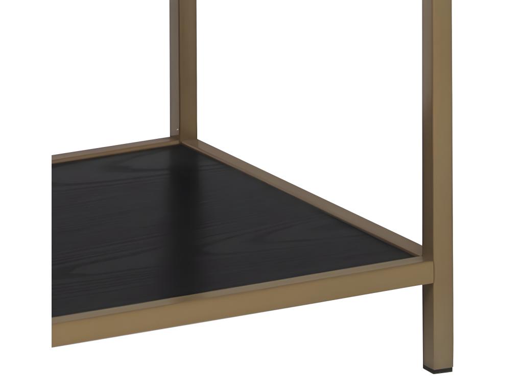 Sea Bookshelf with 4 black storage shelves. SKVW65324