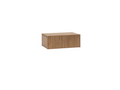 Bedside table in aged-tone floating fir wood, 40x15cm - Dormeva ERND97981