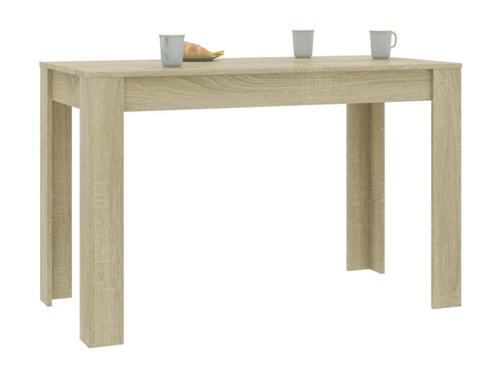 Dormeva Oak Dining Table 120x60x76 cm Chipboard PQNV19289