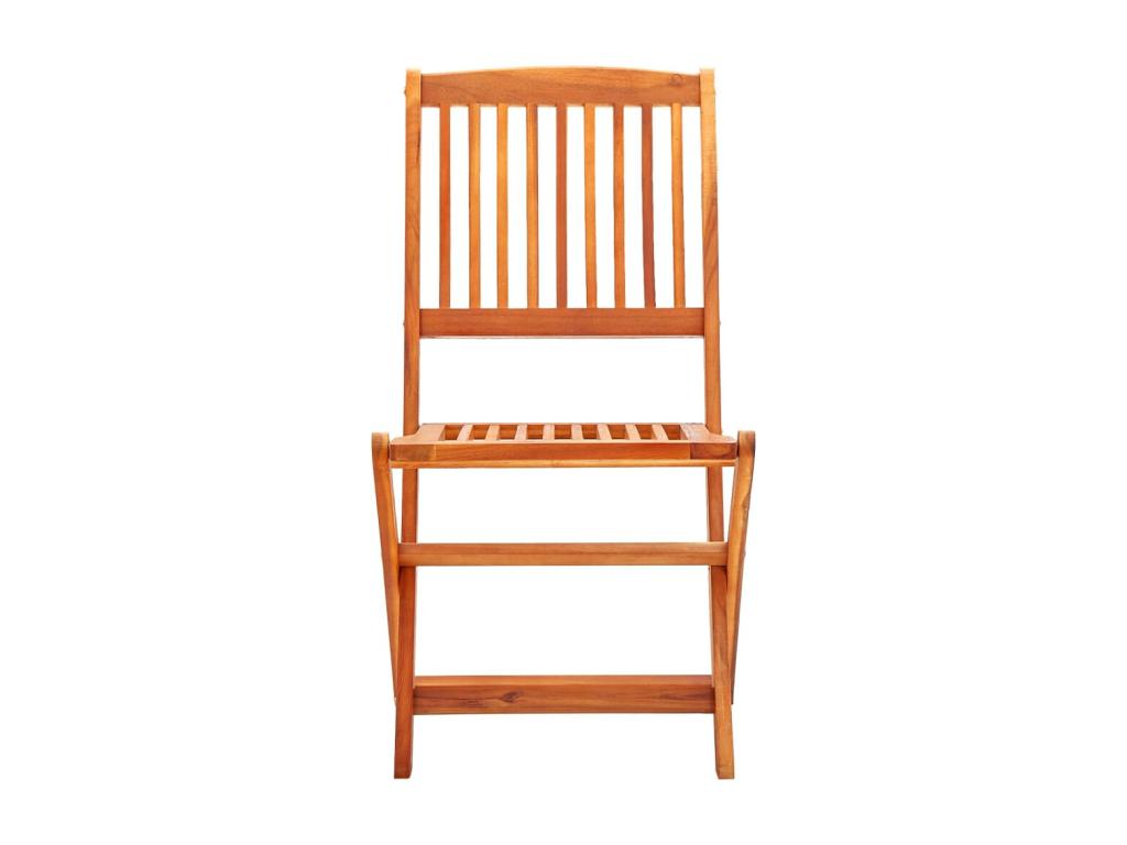 7-Piece Folding Outdoor Dining Set, Eucalyptus Wood YPVQ19601