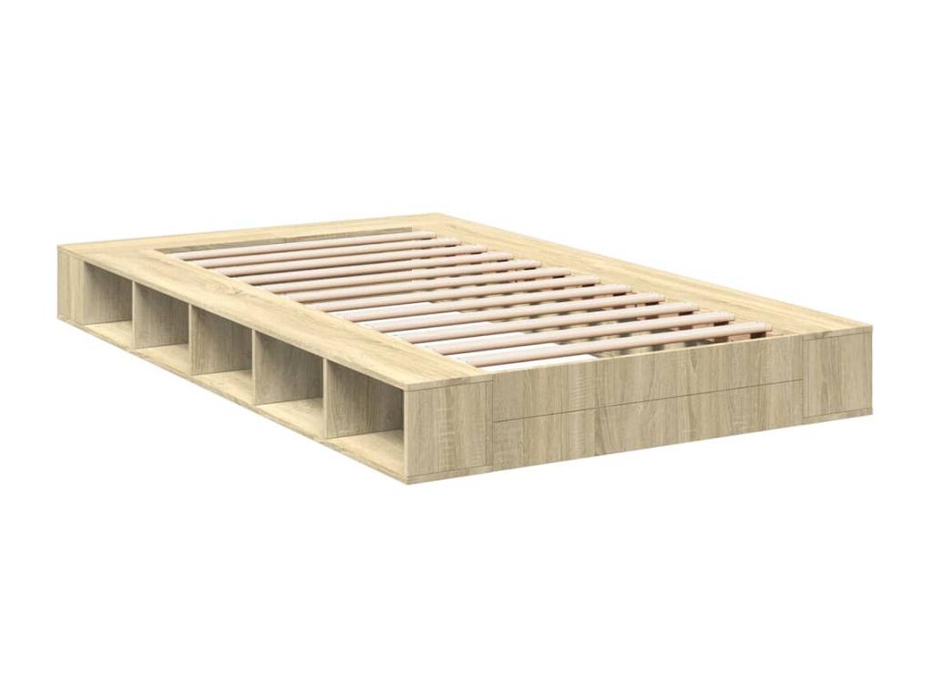 Dormeva oak bed frame (without mattress) 120x200 cm BOGE20612