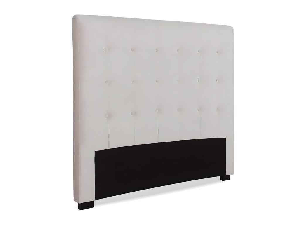 Premium Velvet Upholstered Headboard 140cm Beige TUNH05763