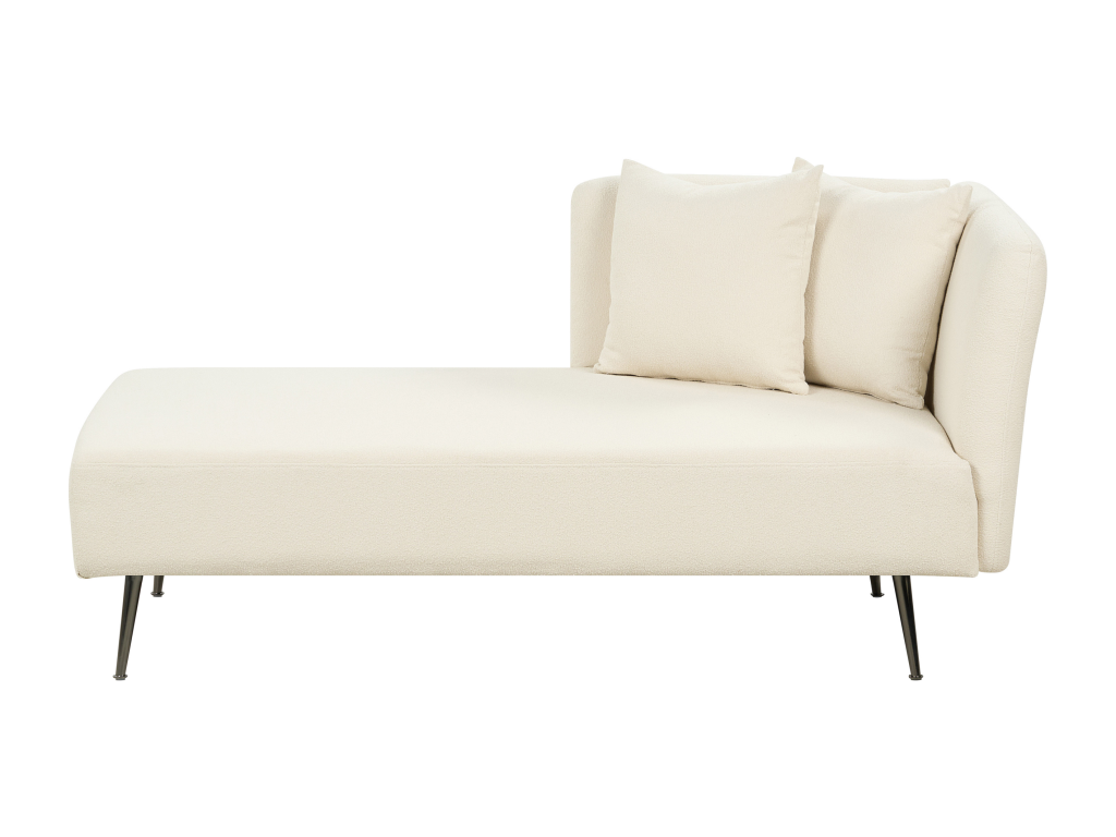 Dormeva FTYT27914 White Looped Right Side Chaise Lounge