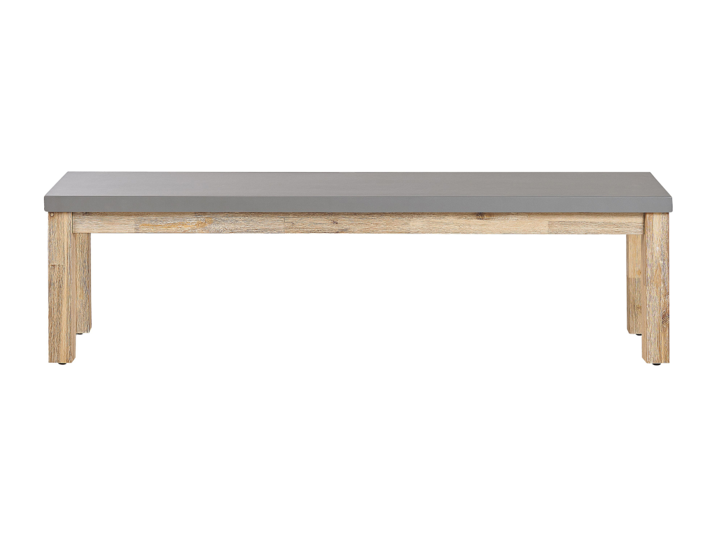 Dormeva 160cm Garden Bench, Concrete Grey DMQU51986