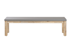 Dormeva 160cm Garden Bench, Concrete Grey DMQU51986