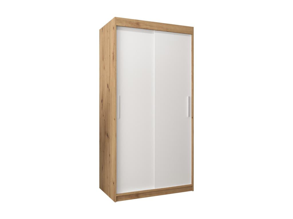 Dormeva Sliding Door Wardrobe 200/100/62 2 Doors Dormeva/White OETW75073