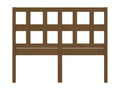 Honey Brown Headboard 155.5x4x100 cm Solid Pine Wood GEQX61470