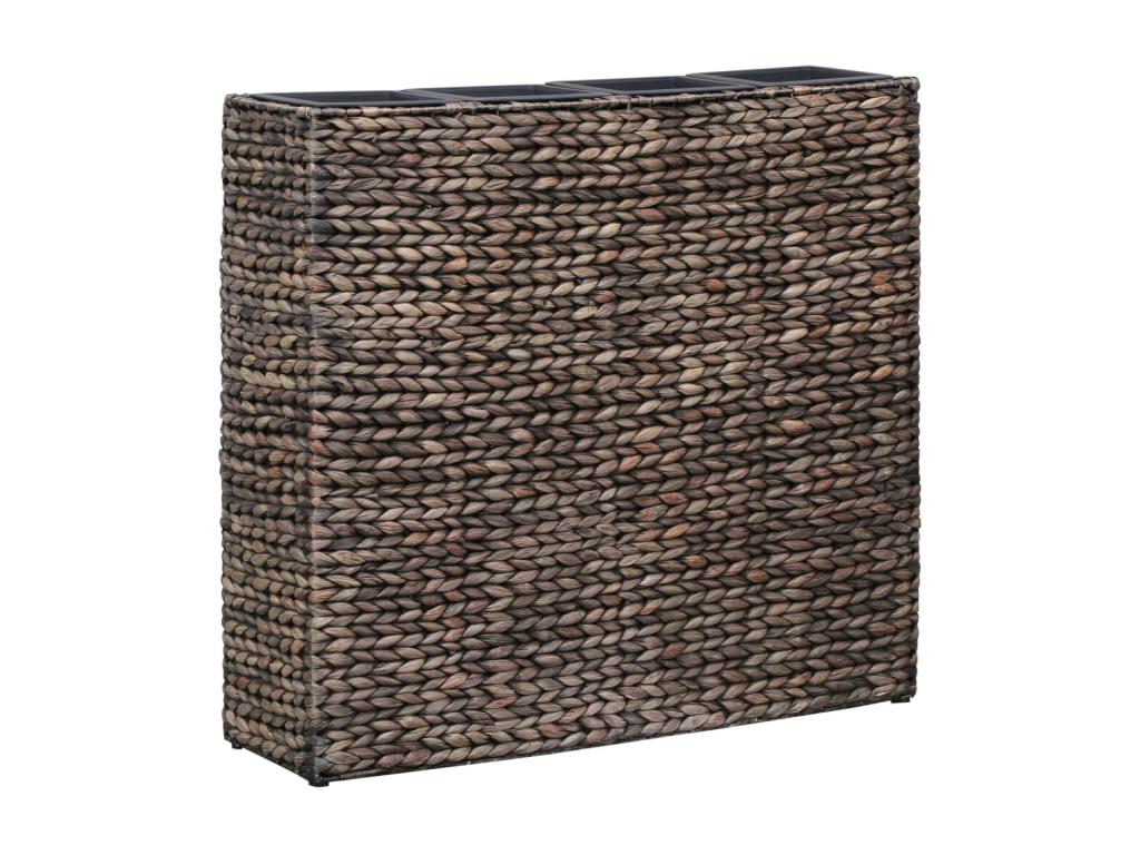 Raised garden bed with 4 pots, Water Hyacinth Brown LCOV93372