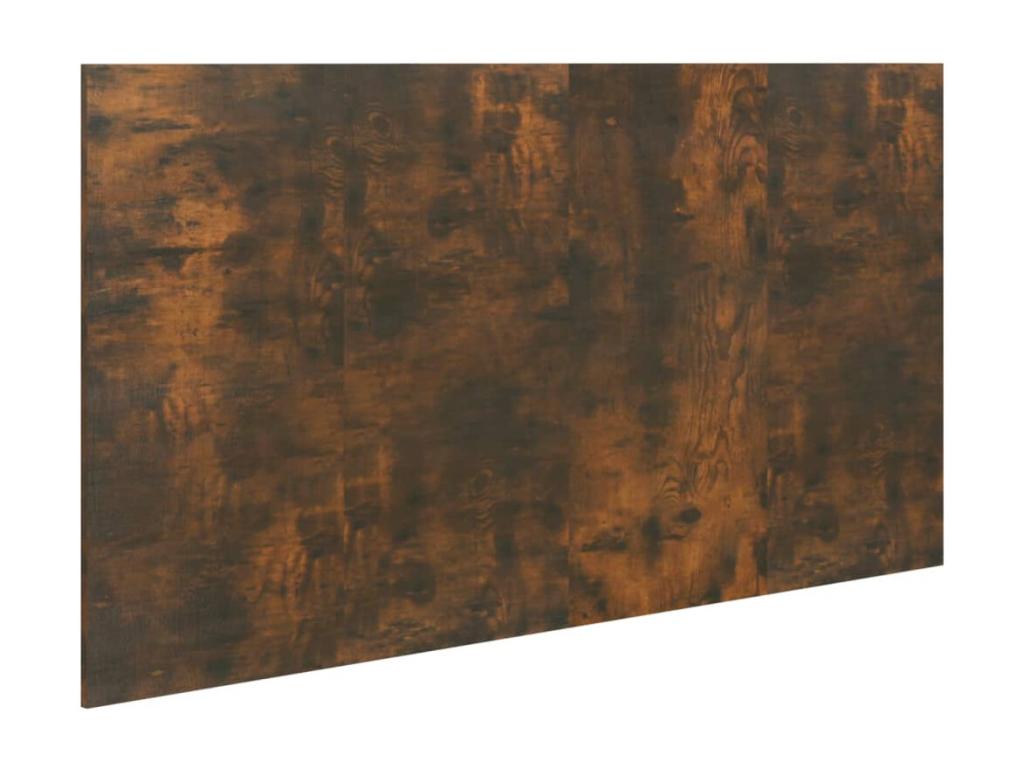 Smoked Oak Headboard 160x1.5x80 cm Engineered Wood XMIR35084