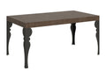 Extendable table 90x160/264 cm Paxon Walnut Anthracite frame MGDV16308