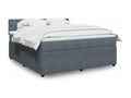 Dormeva bed base and mattress, Dark Grey 180x200cm Velvet HCYO33991