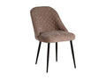 Brown polyester chair 53x62x84 cm - set of 2 UBZC17398