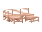 Dormeva 5-piece solid wood garden furniture set YNRN96706