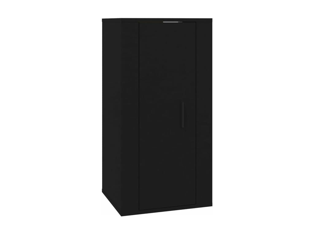 Black wall-mounted TV unit 40x34.5x80 cm UTKM96660