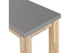 Dormeva 160cm Garden Bench, Concrete Grey DMQU51986
