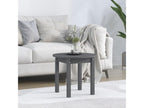 Grey coffee table 45x40 cm Solid pine wood GKJB16617