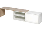 Melinda Coffee Table - White/Oak WQSV68265