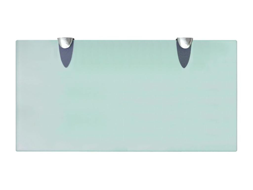 Glass cabinet shelf, designer furniture, 40x20x0.8 cm, 2702144/ 2 XTHV89534