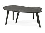 Set of 2 Lysvia Nesting Tables, 100cm, Black, IWXV78610