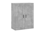 High sideboard Concrete gray 69.5x34x180 cm Zensovaentreprises EYKF69092