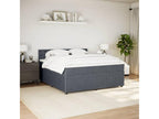 Dormeva bed base and mattress, Dark Grey 180x200cm Velvet HCYO33991