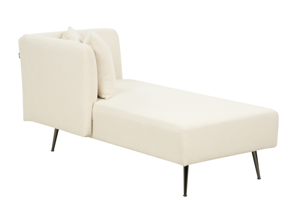 Dormeva FTYT27914 White Looped Right Side Chaise Lounge