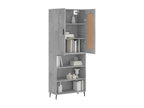 High sideboard Concrete gray 69.5x34x180 cm Zensovaentreprises EYKF69092