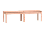 Brown wooden garden bench, 159.5x44x45 cm, 02 0011767 WUAL12132
