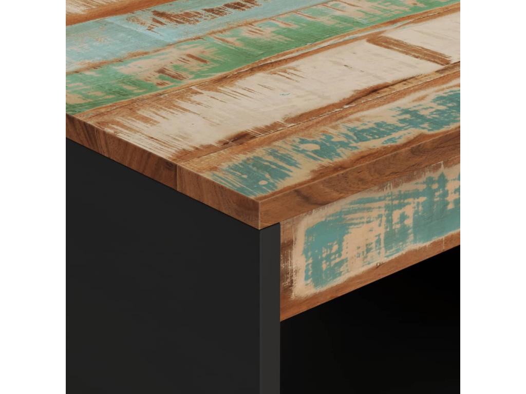 Coffee table 55x50x40 cm solid reclaimed wood KWBV01659