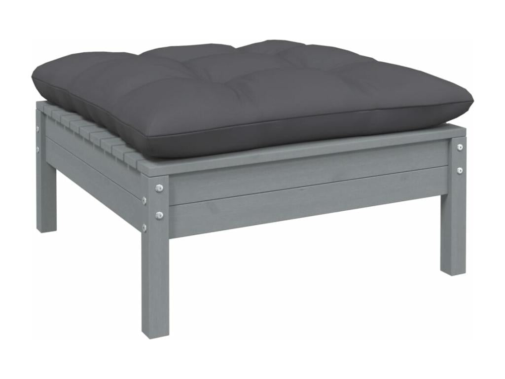 Brown wooden garden furniture set, 63.5x63.5x62.5 cm, 02 0017112 JZTN43460