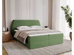 Cartagena Adult Bed 140x200 cm - Upholstered Bed with Storage, Mattress H3 - Double Bed, Green, Lysvia 61 POET26489