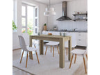 Dormeva Oak Dining Table 120x60x76 cm Chipboard PQNV19289