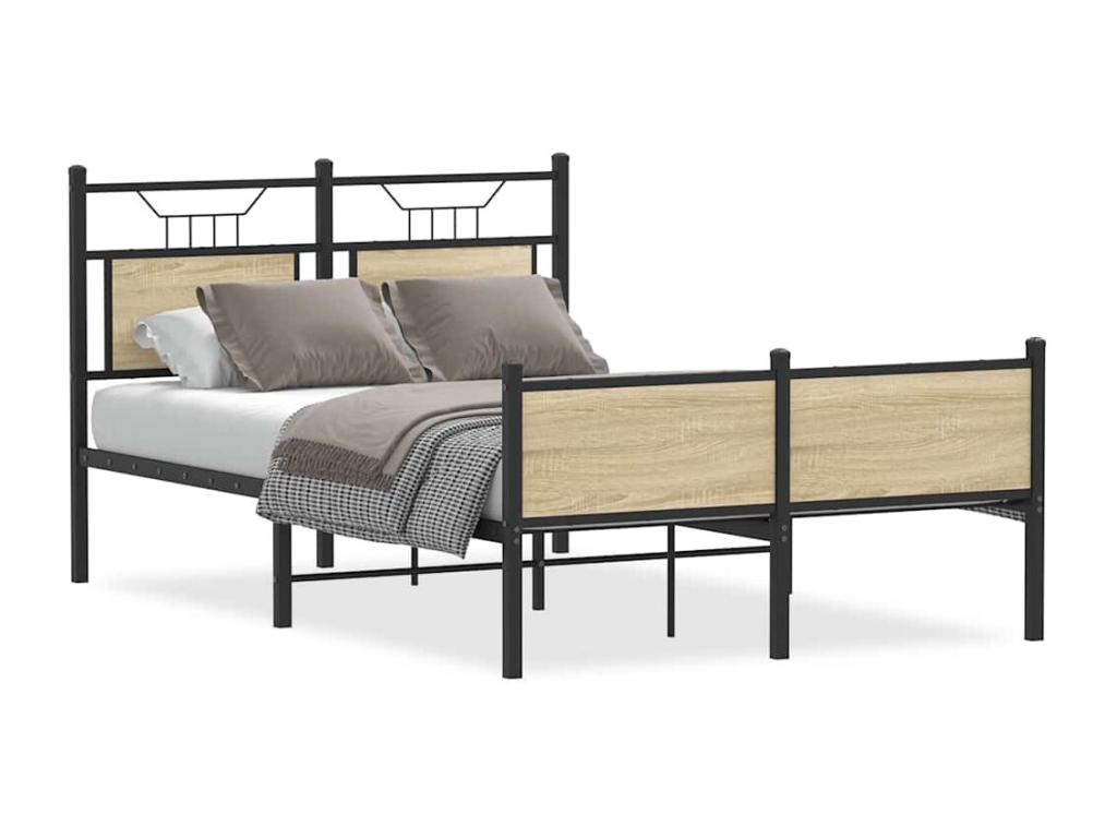 Dormeva oak bed frame without mattress 120x200 cm PTDB51986