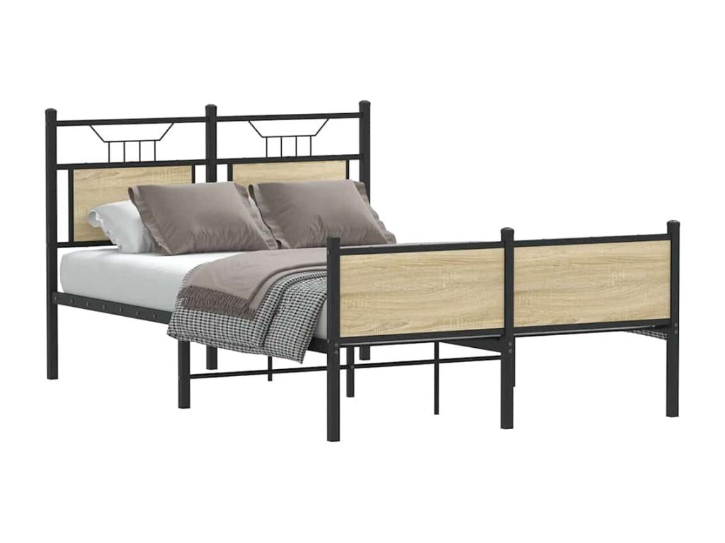 Dormeva oak bed frame without mattress 120x200 cm PTDB51986