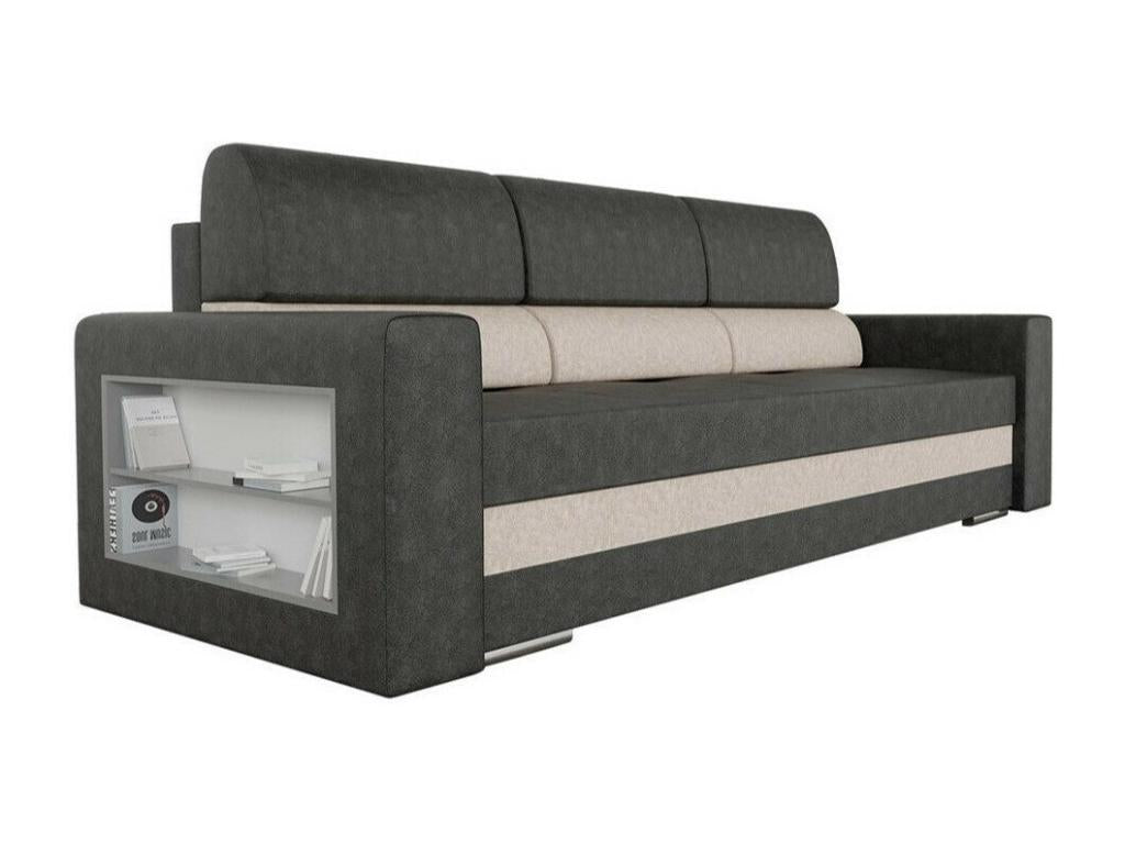 Dormeva 100 Convertible Sofa Bed with Bedding Box 88x236x92cm IEQS82352