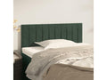 Dark Green Headboard 90x5x78/88 cm Velvet YLFD73036