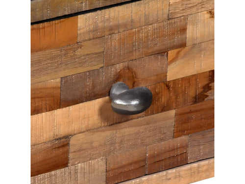 Side cabinet with 6 drawers, reclaimed solid teak OMOA15874