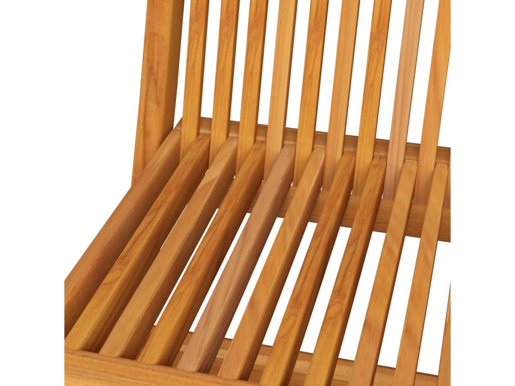 Garden chairs with anthracite cushions, 2 pcs, teak wood, 2 RZZD75520