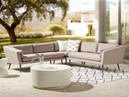Dormeva Beige 5-Seater Corner Garden Sofa ZUQC79910