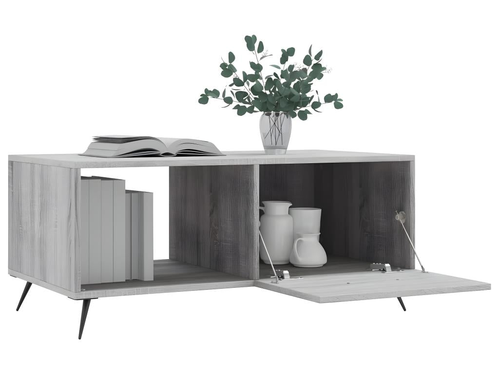 Dormeva grey coffee table 90x50x40 cm engineered wood UZRI77760