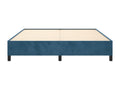 Dark blue velvet bed frame (mattress not included) 180x200 cm GTDM10599