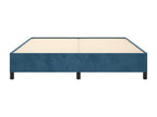 Dark blue velvet bed frame (mattress not included) 180x200 cm GTDM10599