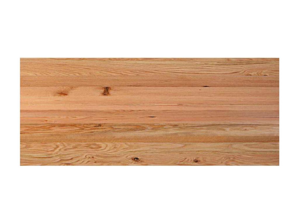 Light brown rectangular solid oak dining table ZTYT07619