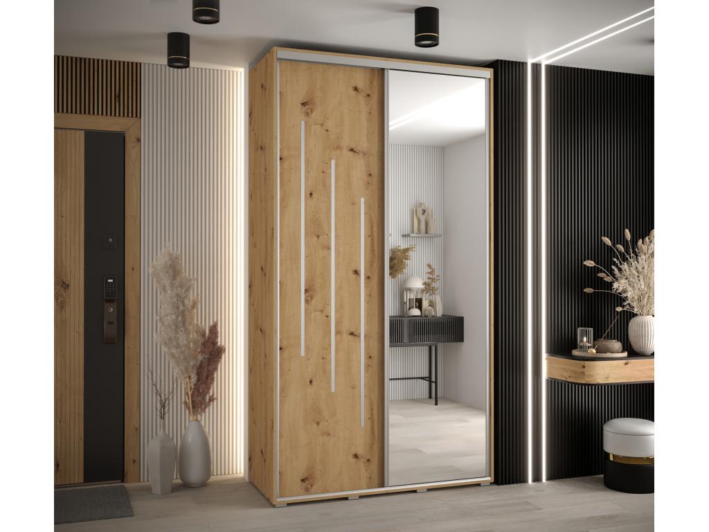 Lysvia 9 Sliding Door Wardrobe 235.2/130/60 2 Doors MMSP20935