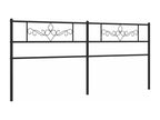 Black metal headboard 193 cm GVSE81845