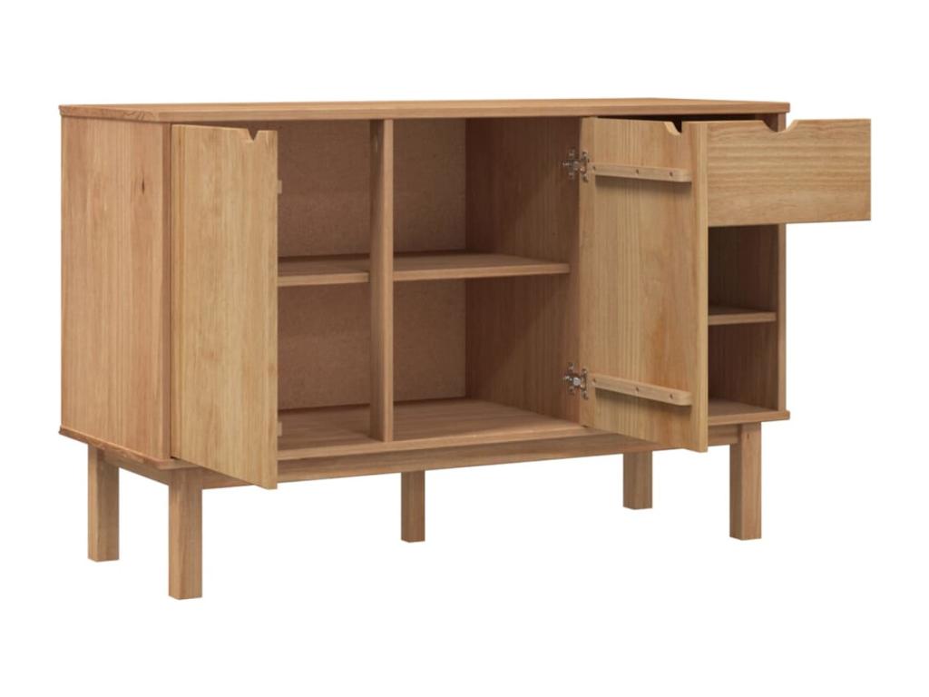 Lysvia Buffet 114x43x73.5 cm Solid Pine Wood IYJM83141