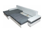 Dormeva 169 Corner Sofa Black Sleeping Function Bed Box 310x175x83cm GBHX91664