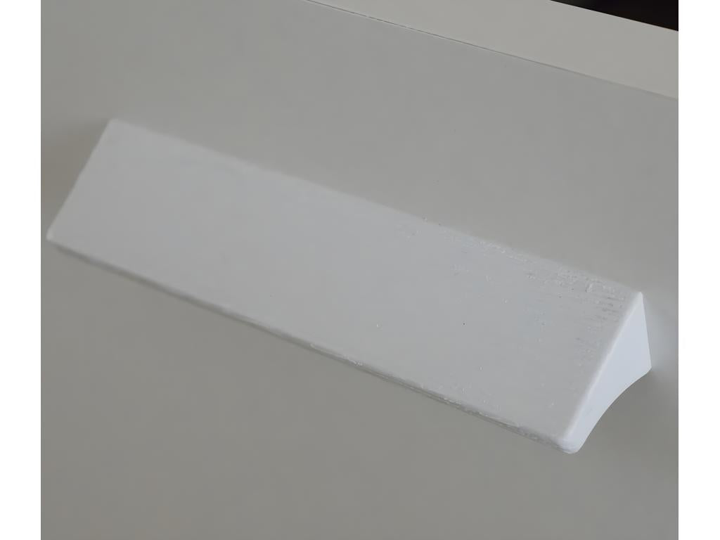 White 2-Door Shoe Cabinet/Chest of Drawers - Height 82 x Length 74 x Depth 25 cm KPUK23666